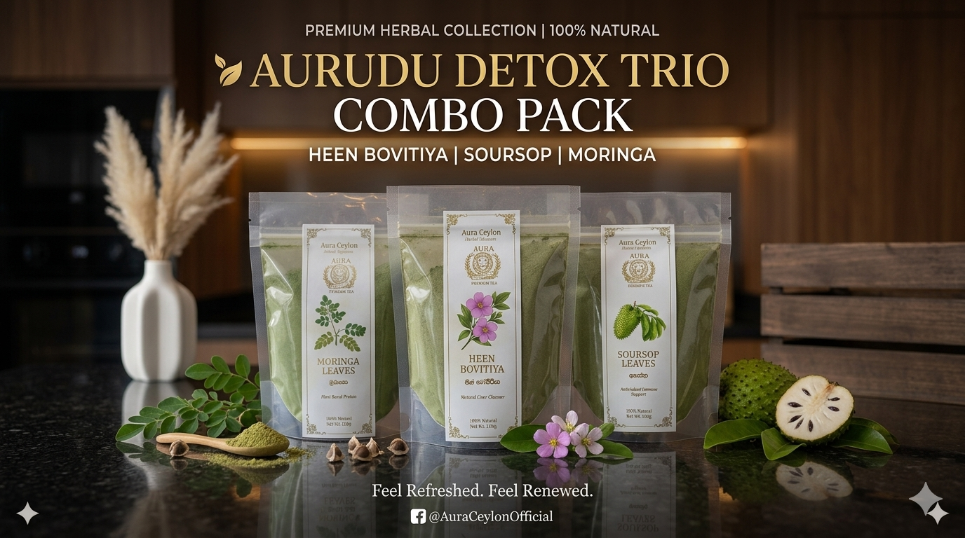 Aura Ceylon Holistic Body Restoration Trio Aura Ceylon Holistic Body Restoration Trio